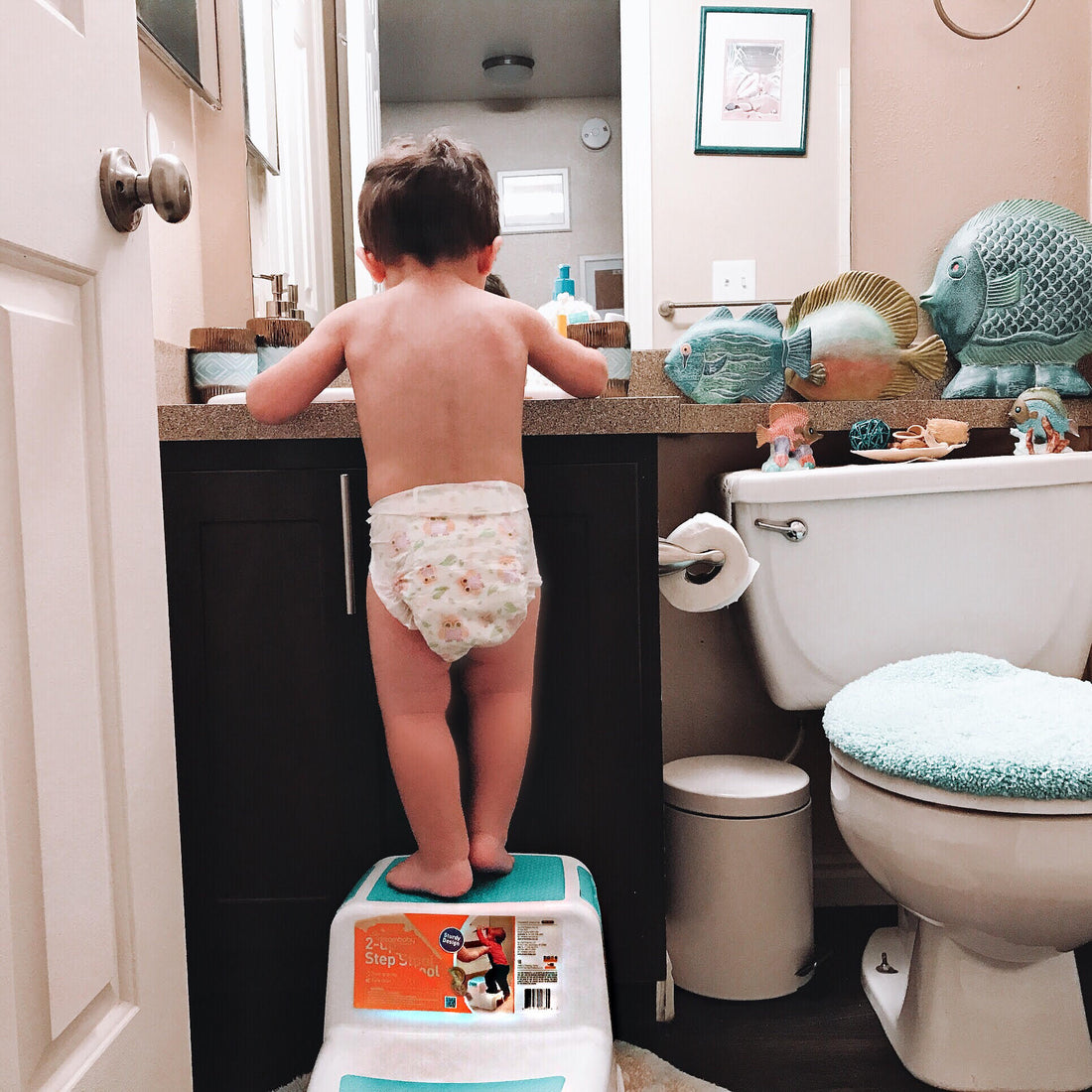 potty training a baby