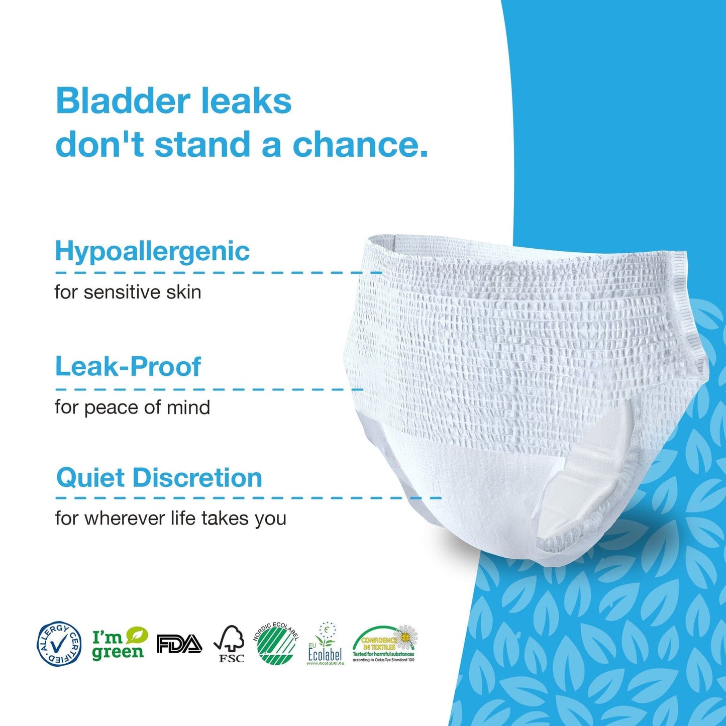 Happy Little Camper Natural Postpartum Underwear for Women Happy Little Camper
