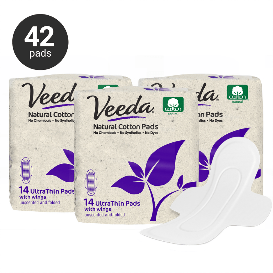 Happy Little Camper Ultra Thin Natural Cotton Day Pads Happy Little Camper