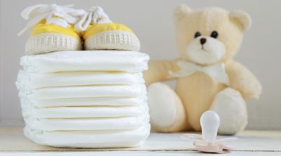 Most diapers are bleached white… what to look out for when shopping for your little one