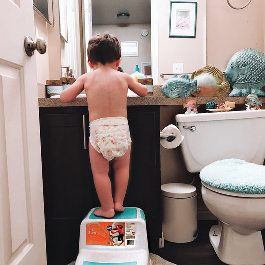 potty training a baby