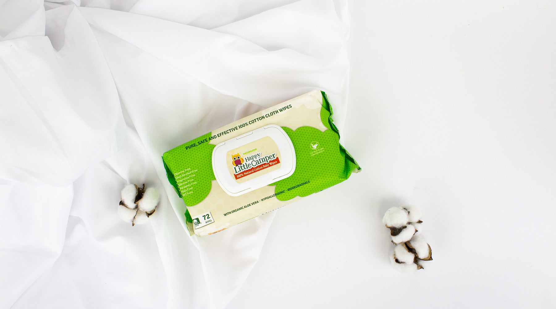 All Natural Cotton Wipes