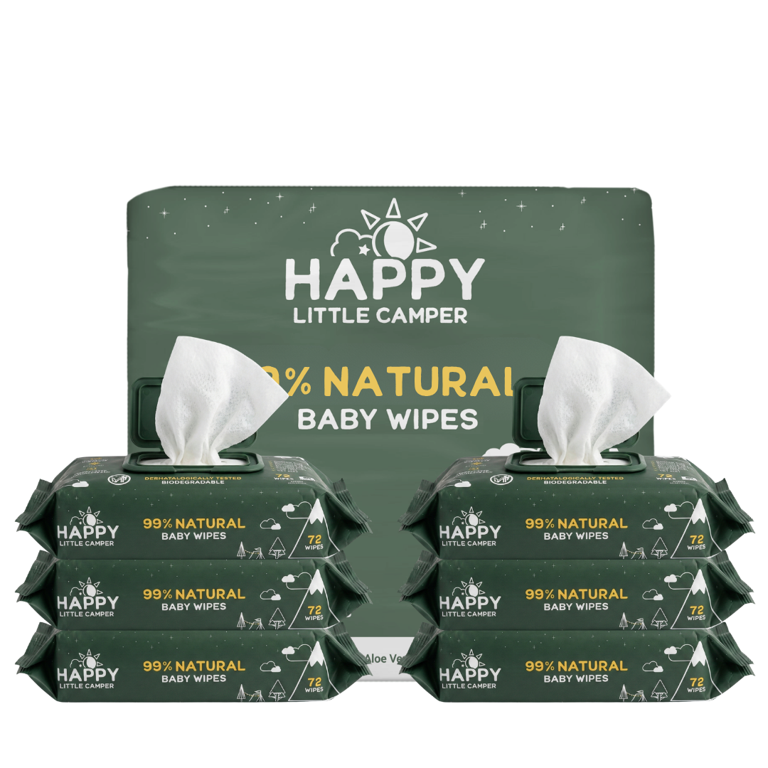 COMING SOON Happy Little Camper Natural Baby Wipes