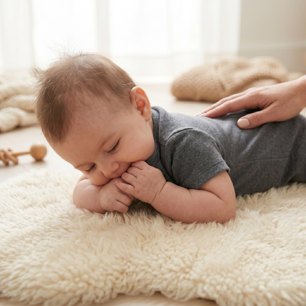 Smash + Tess Baby Romper – Charcoal Grey (3-6 Months)