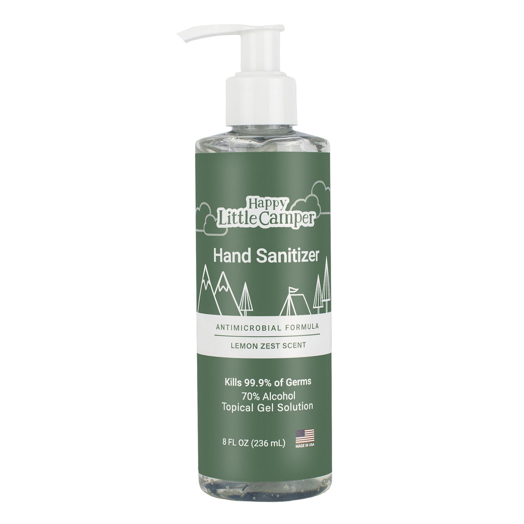 Happy Little Camper Hand Sanitizer Lemon Zest Scent