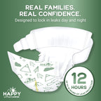 Happy Little Camper Premium Disposable Baby Diapers