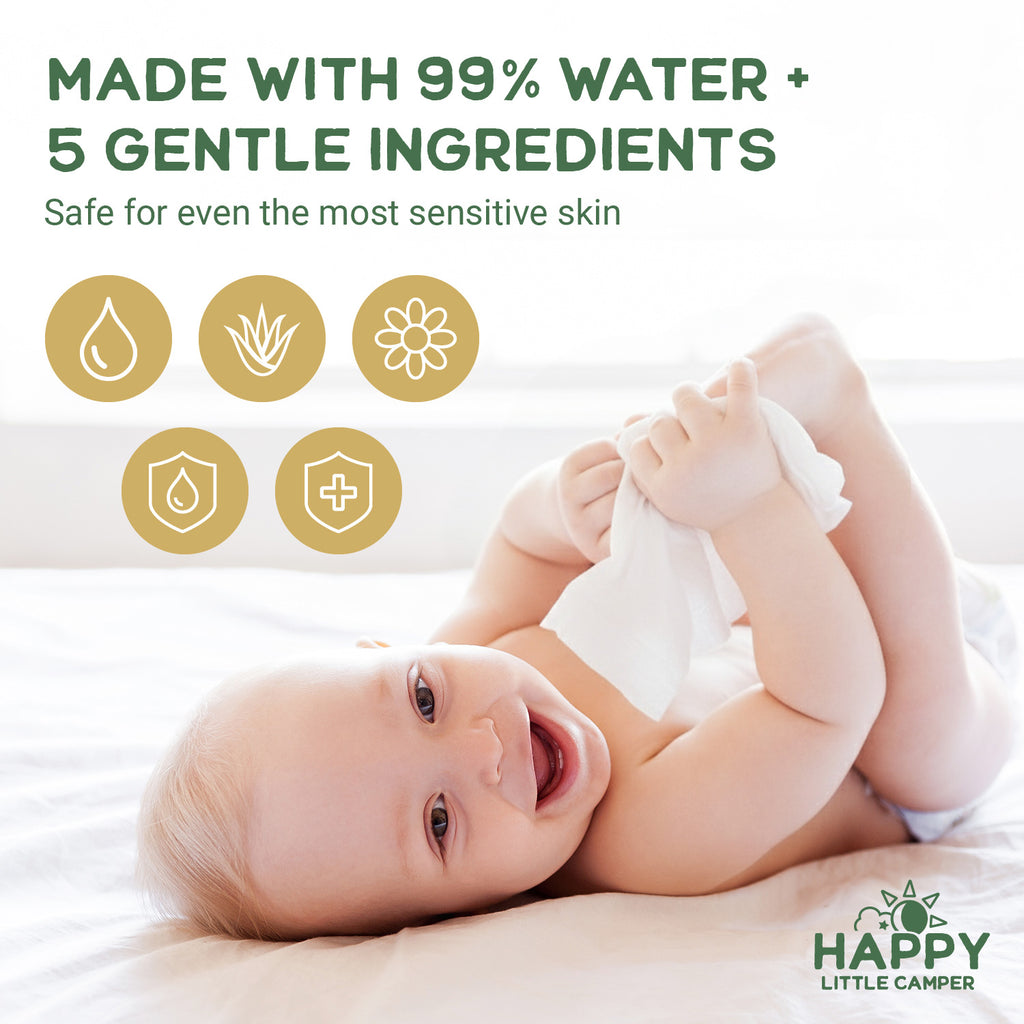 COMING SOON Happy Little Camper Baby Wet Wipes