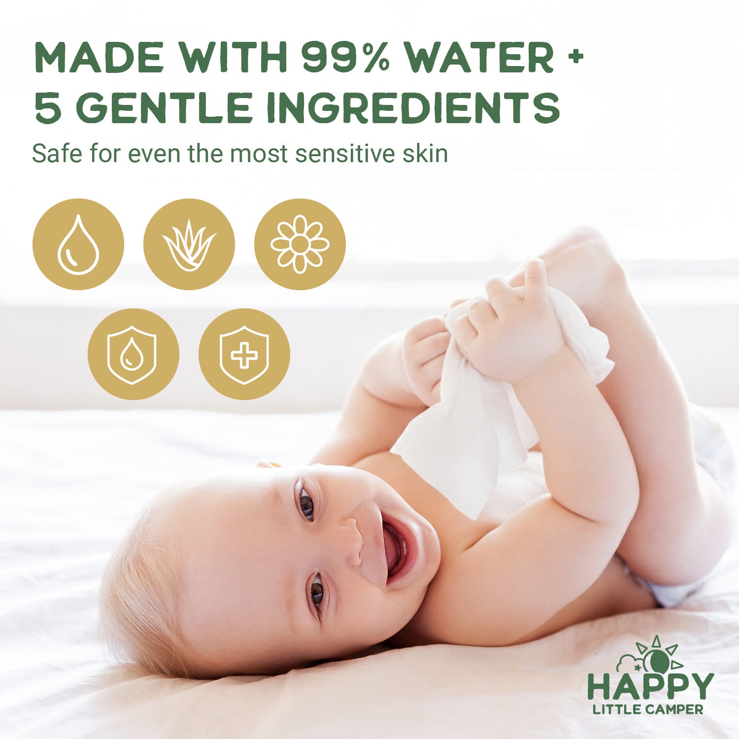 COMING SOON Happy Little Camper Baby Wet Wipes