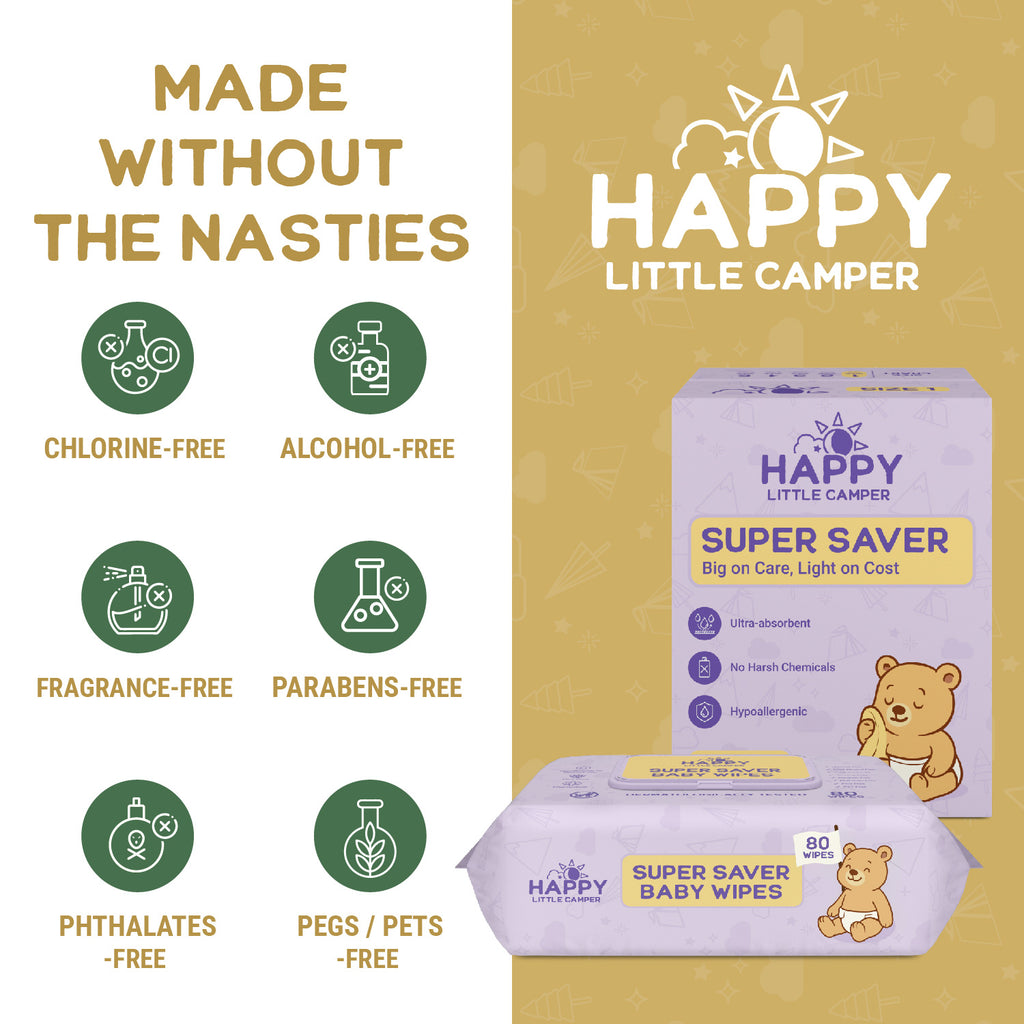 COMING SOON Happy Little Camper Baby Wet Wipes