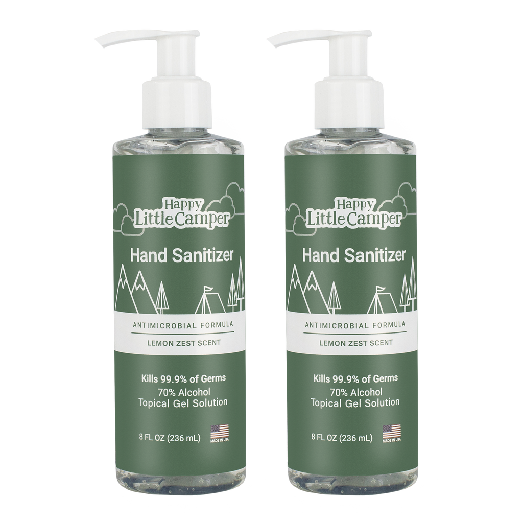 Happy Little Camper Hand Sanitizer Lemon Zest Scent