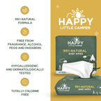COMING SOON Happy Little Camper Natural Baby Wipes