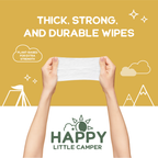 COMING SOON Happy Little Camper Natural Baby Wipes