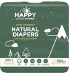Happy Little Camper Diapers Size 4 Ultra-Absorbent Natural Baby Diapers Happy Little Camper