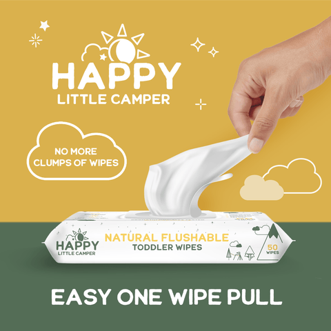 Happy little 2024 camper flushable wipes