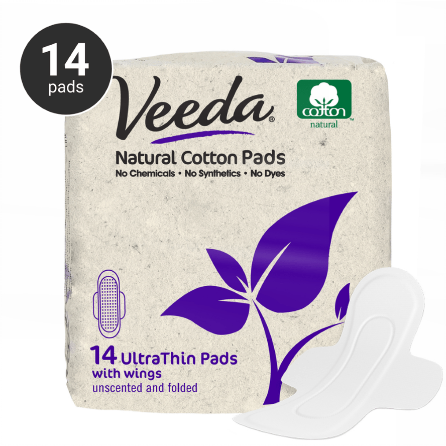 Happy Little Camper Ultra Thin Natural Cotton Day Pads Happy Little Camper