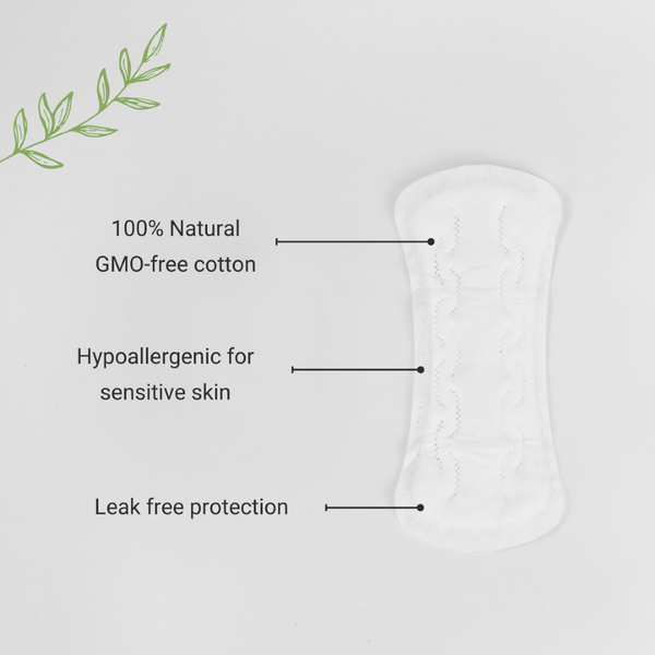 Natural Cotton Pads and Liners
